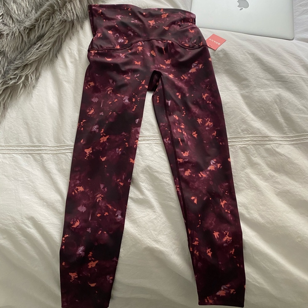 Spanx Active Printed 7/8 Leggings